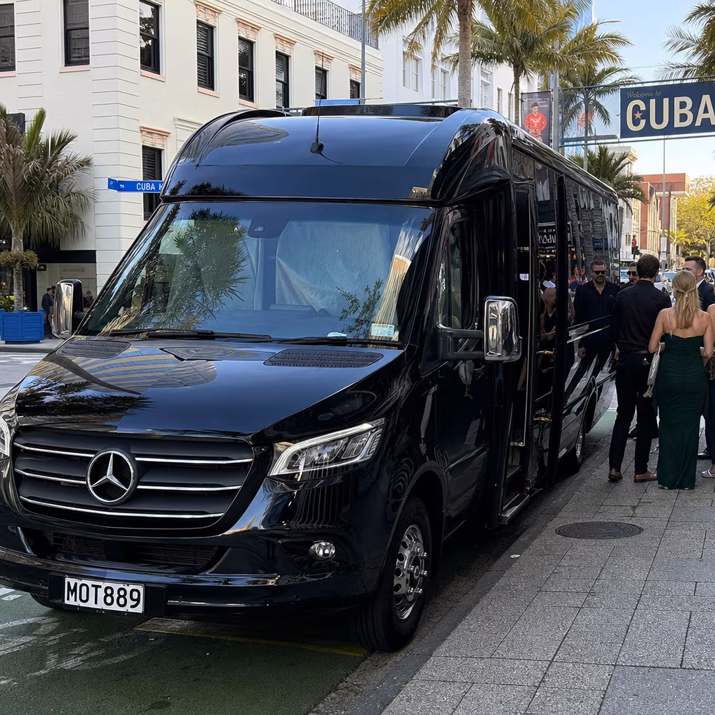 Rent a Bus to Clematis Street
