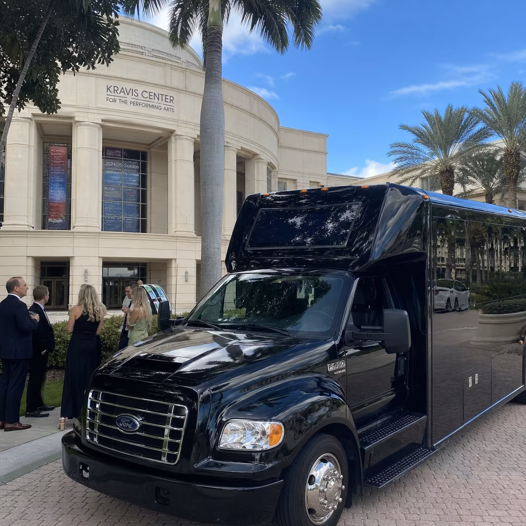 Rent a Bus to the Kravis Center for the Performing Arts