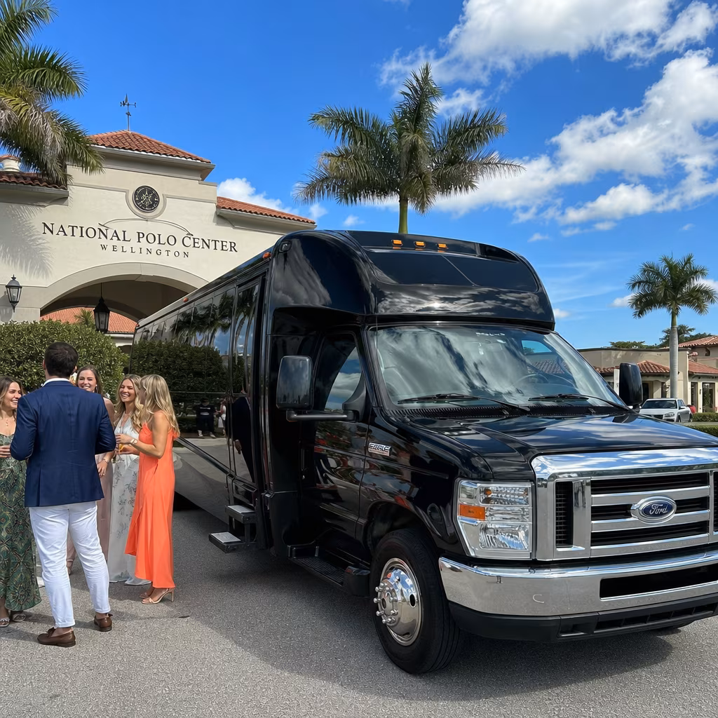 Rent a Bus to the National Polo Center – Wellington
