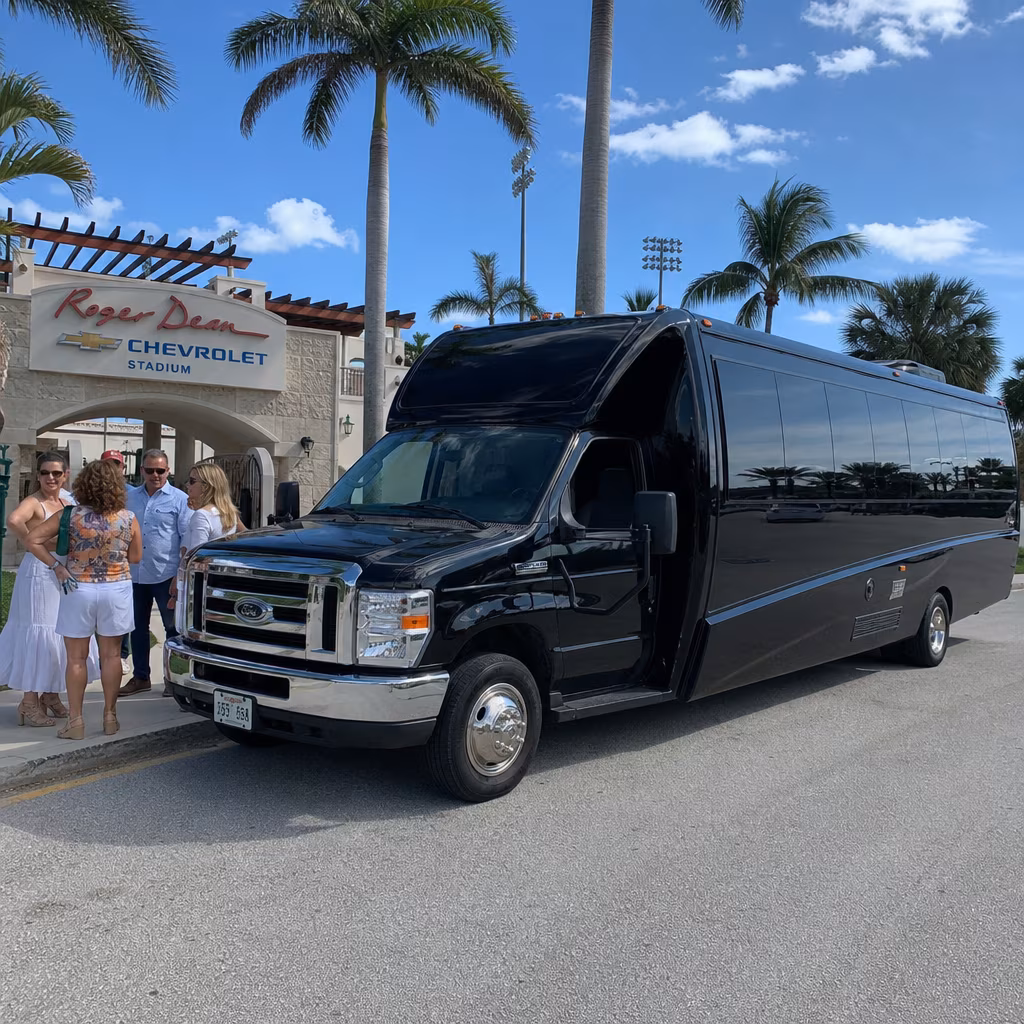 Rent a Bus to Roger Dean Chevrolet Stadium