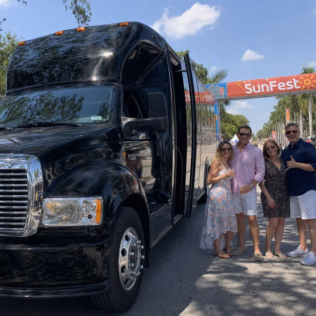 The Complete Guide to Group Bus Transportation for SunFest (West Palm Beach)