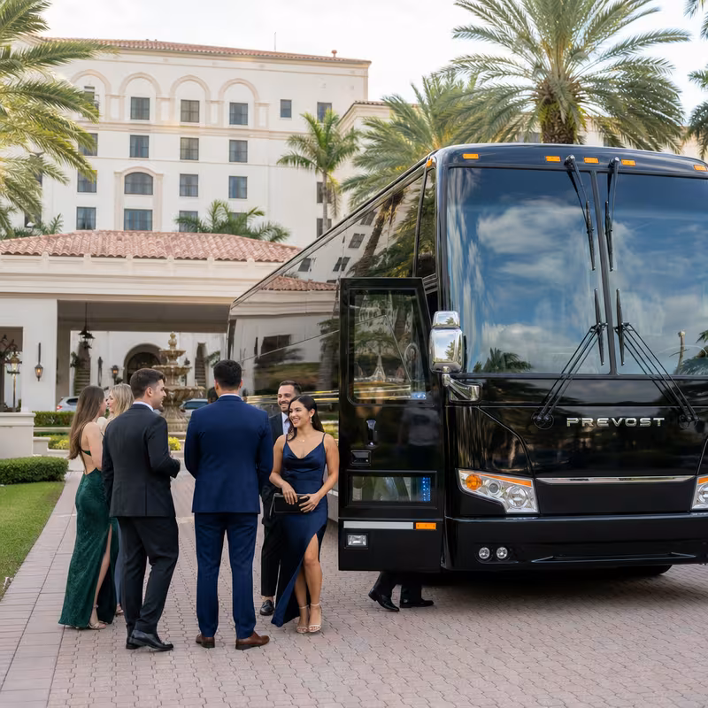 Private event transportation
