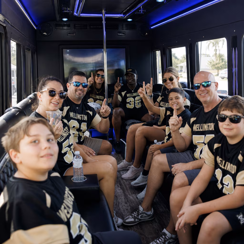 Wellington Sporting Event Transportation