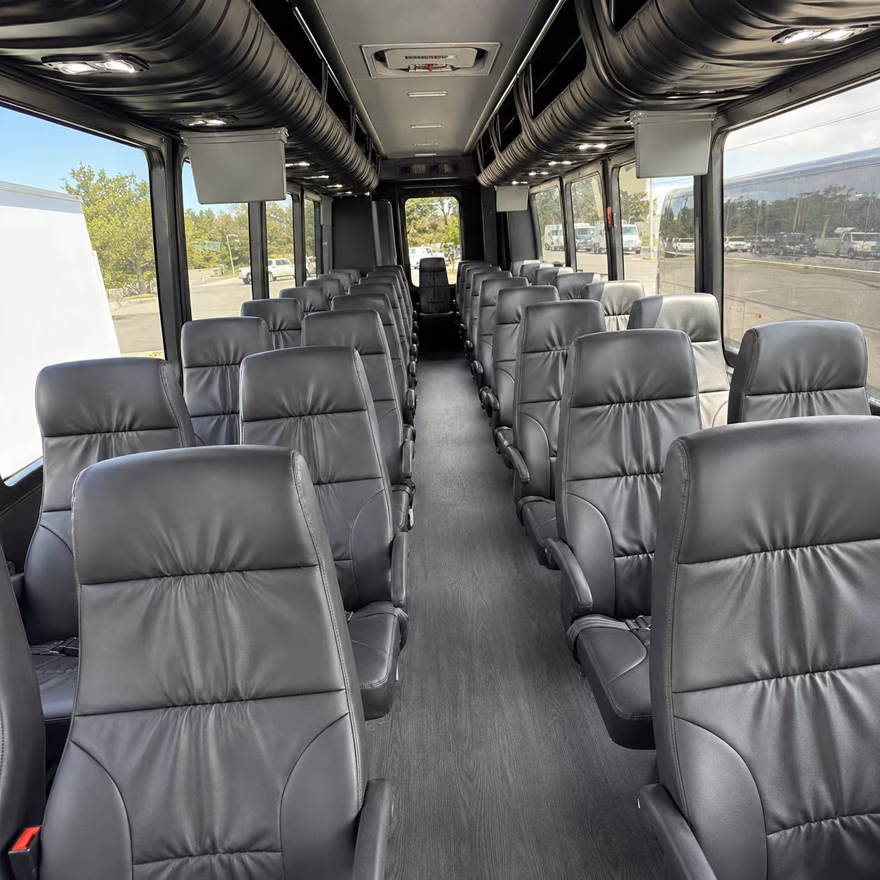 Wellington Airport Shuttle & Transportation party bus exterior