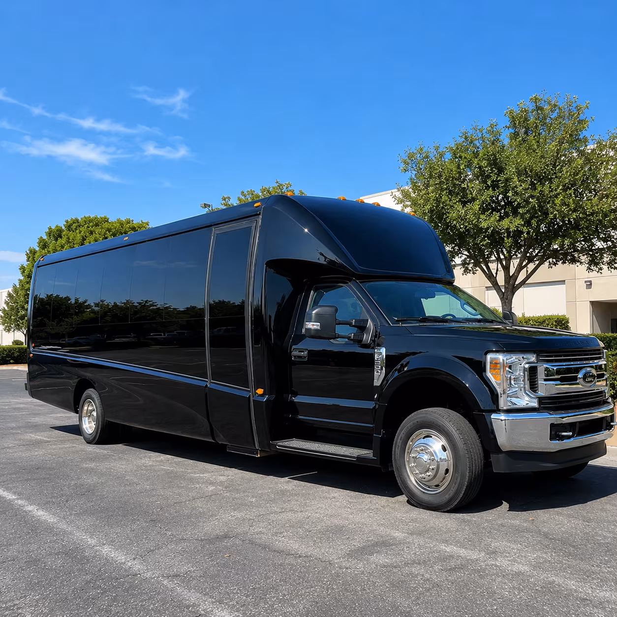 Wellington Airport Shuttle & Transportation party bus exterior
