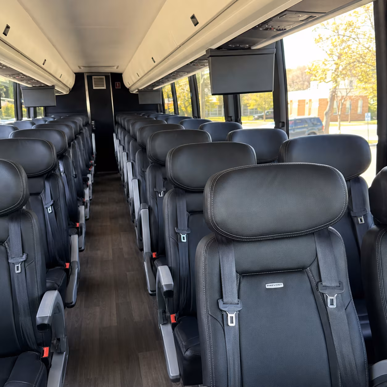 Wellington Airport Shuttle & Transportation onboard seating