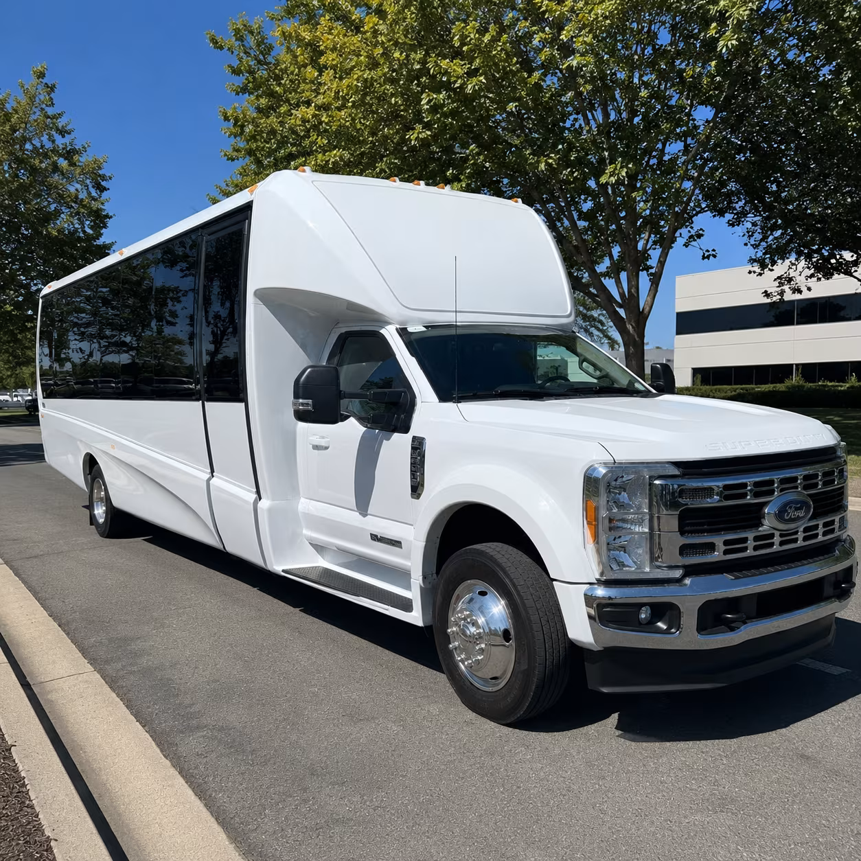 Wellington Airport Shuttle & Transportation party bus exterior