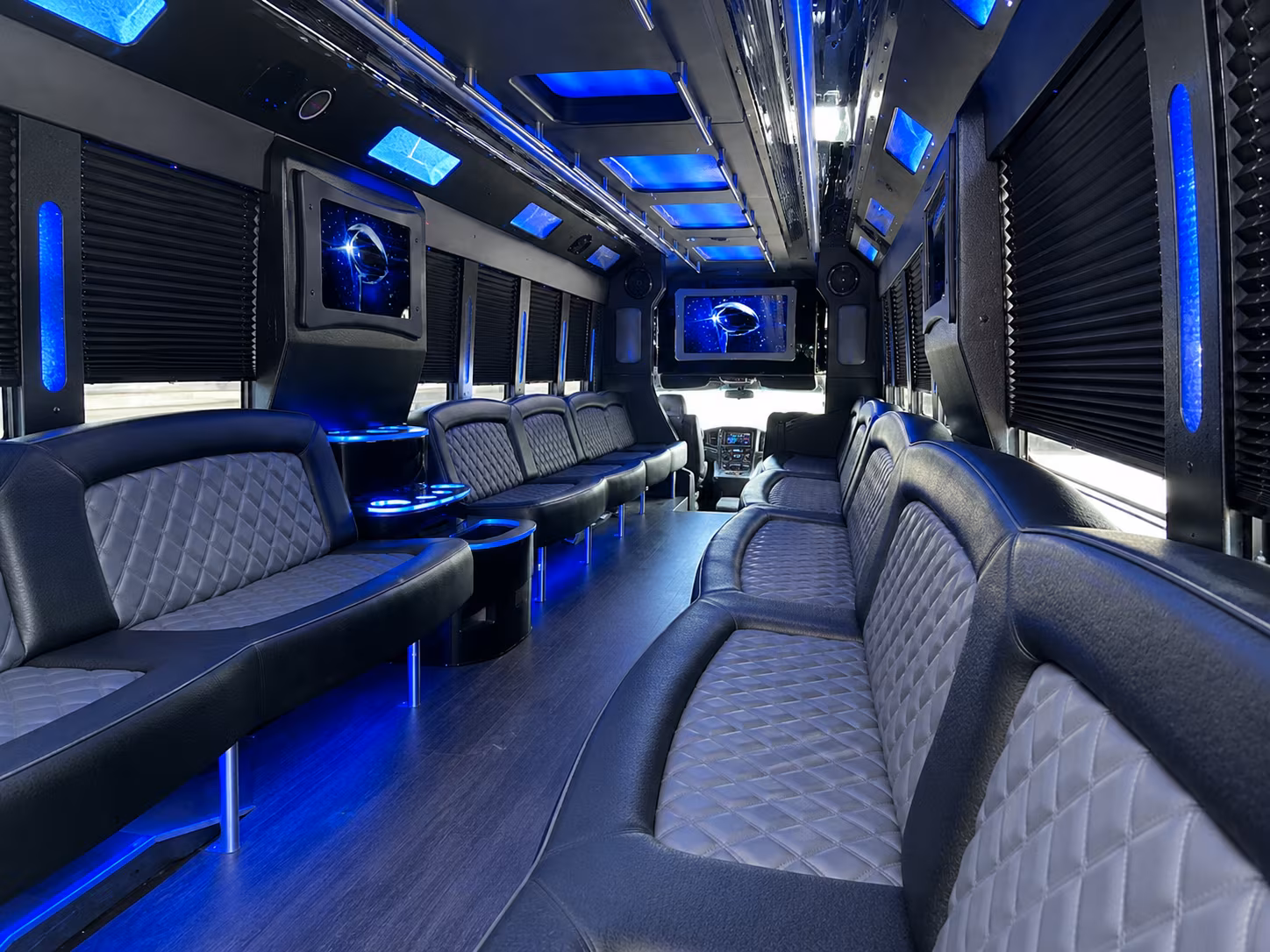 Wellington Private Event Transportation onboard seating
