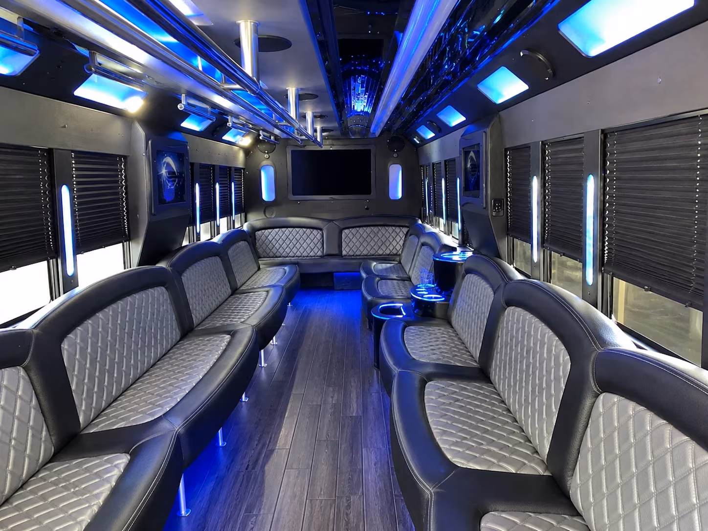 Wellington Prom & Homecoming Transportation party bus exterior