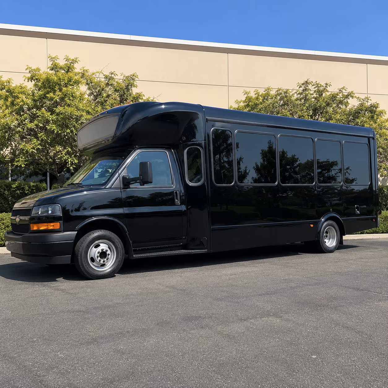Wellington Prom & Homecoming Transportation party bus exterior